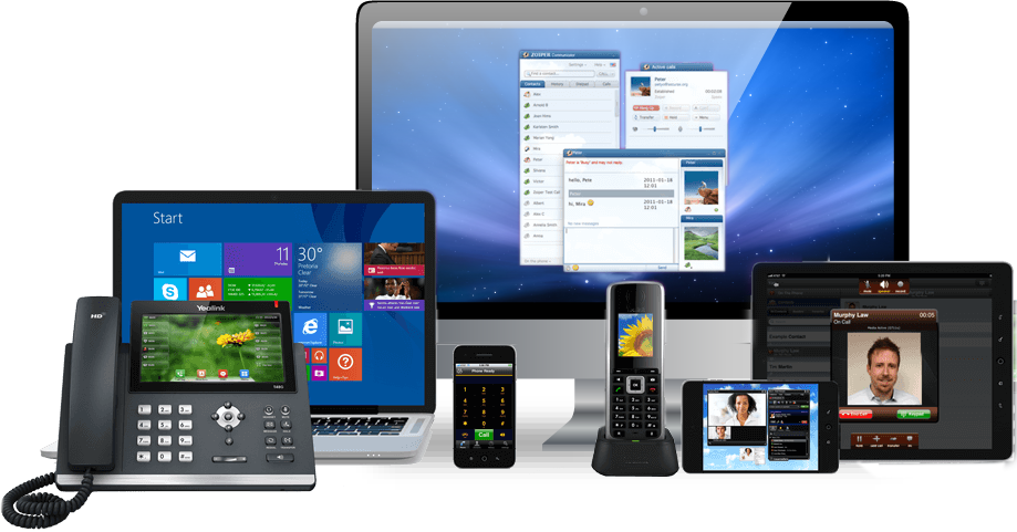 Bellen via VoIP of mobiel
