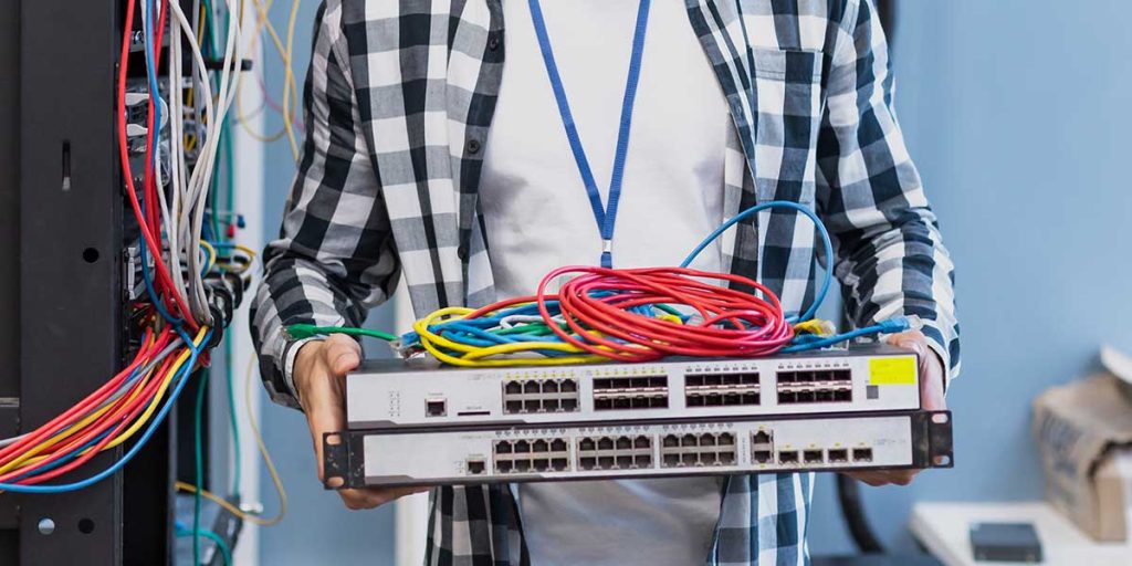 Internetverbinding met vast IP en mobiele back-up